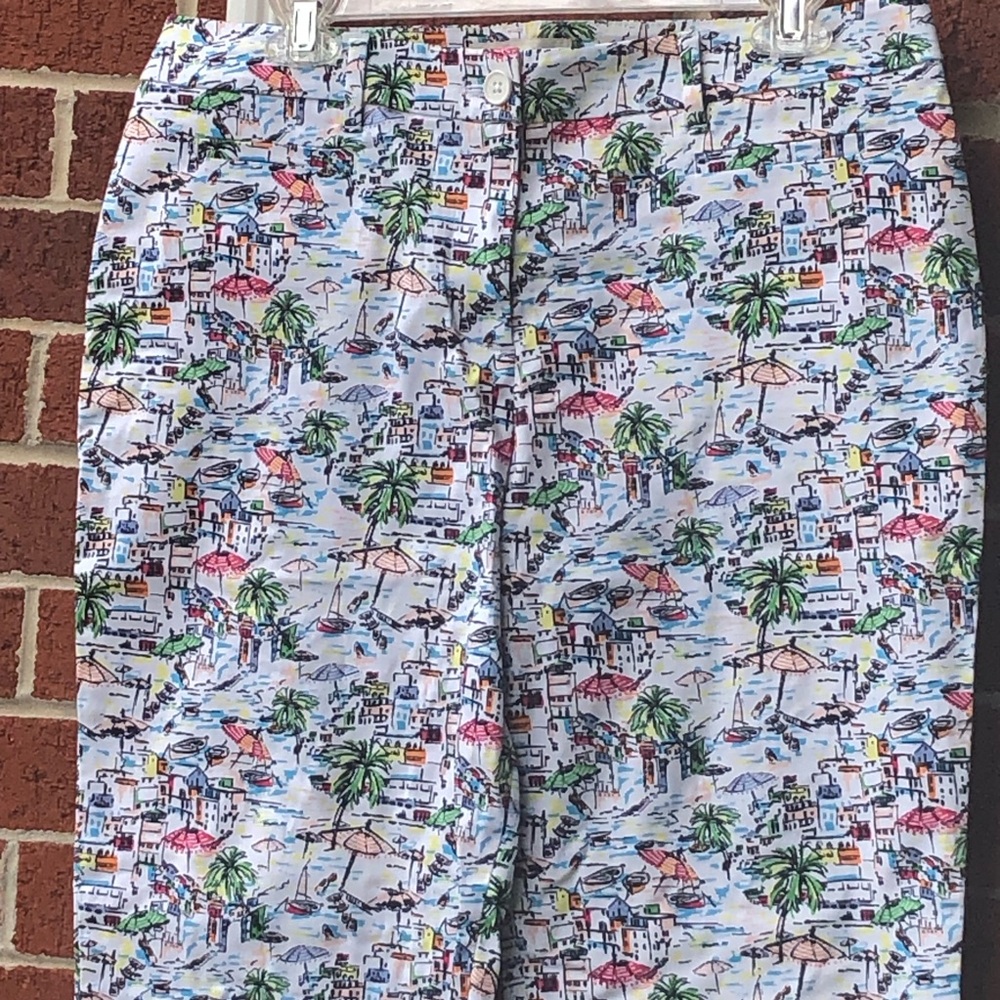 Talbots Multicolor Printed Trousers —#013 - Picture 7 of 11